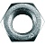 Гайка высокопрочная М5 DIN 934 класс прочности 10 оцинкованная сталь